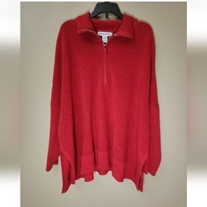 Tommy Bahama Shimmery Red Sweater
